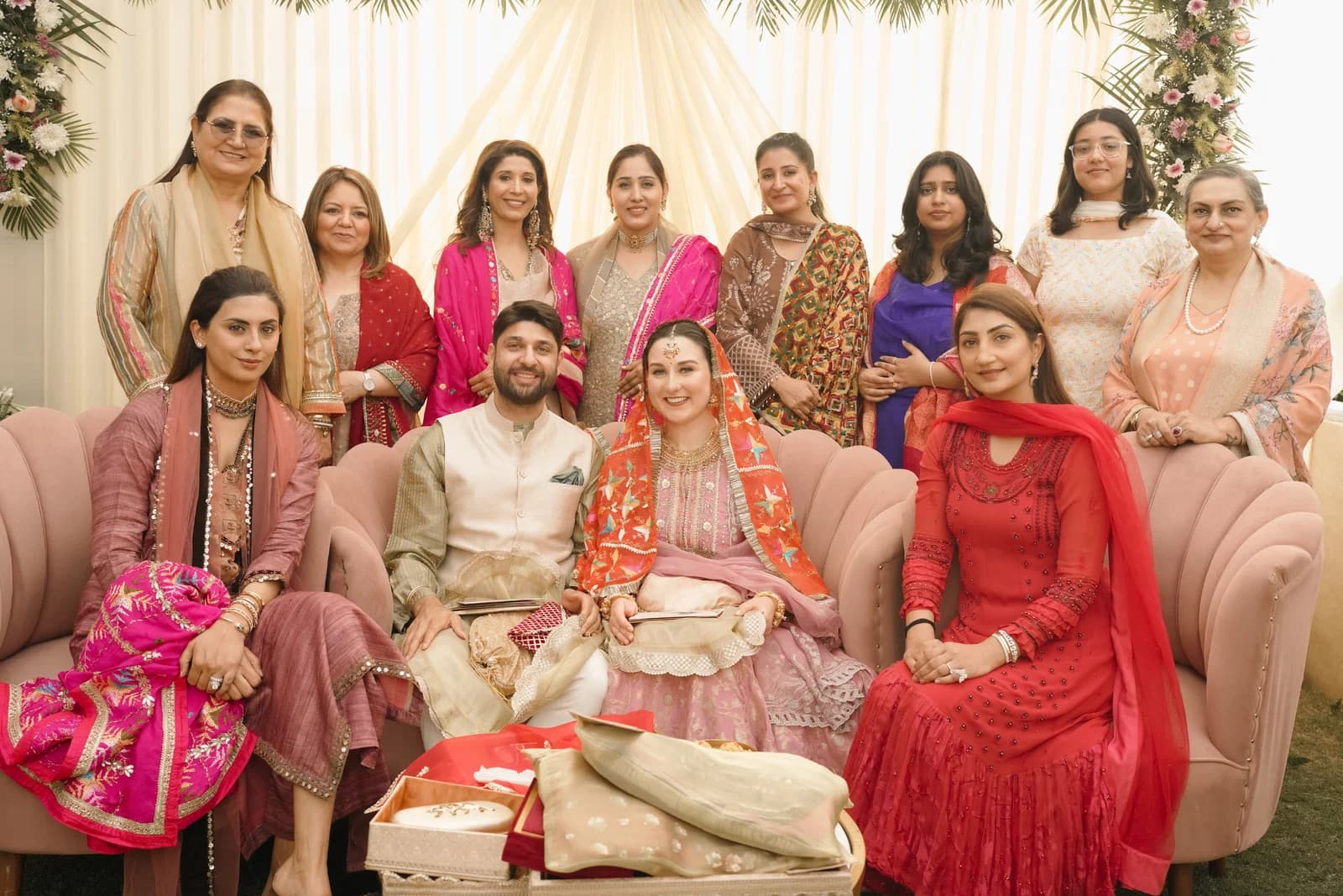 Inside a Stunning Chandigarh Garden Wedding at Golden Hour